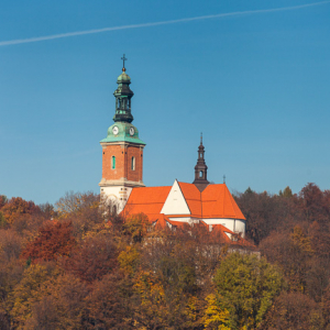 Alwernia, Klasztor Ojcow Bernardynow. EU, PL, Malopolska.
